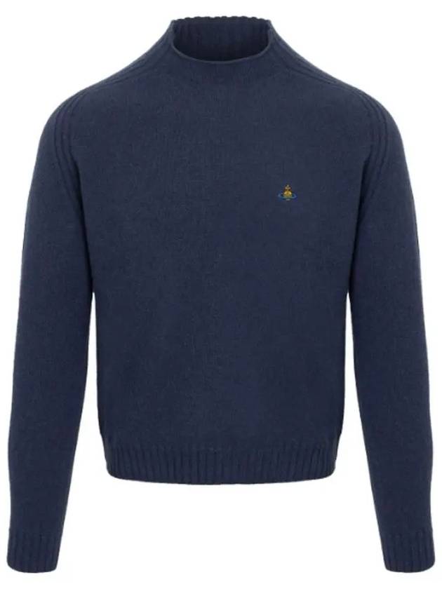 Fisherman Jumper Knit Top Navy - VIVIENNE WESTWOOD - BALAAN 2