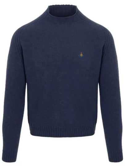 Fisherman Jumper Knit Top Navy - VIVIENNE WESTWOOD - BALAAN 2