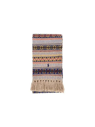 PC1312 107 Pony Fair Isle Fringe Muffler - POLO RALPH LAUREN - BALAAN 1