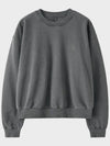 Signature Basic Sweatshirt Charcoal - NOIRER - BALAAN 3