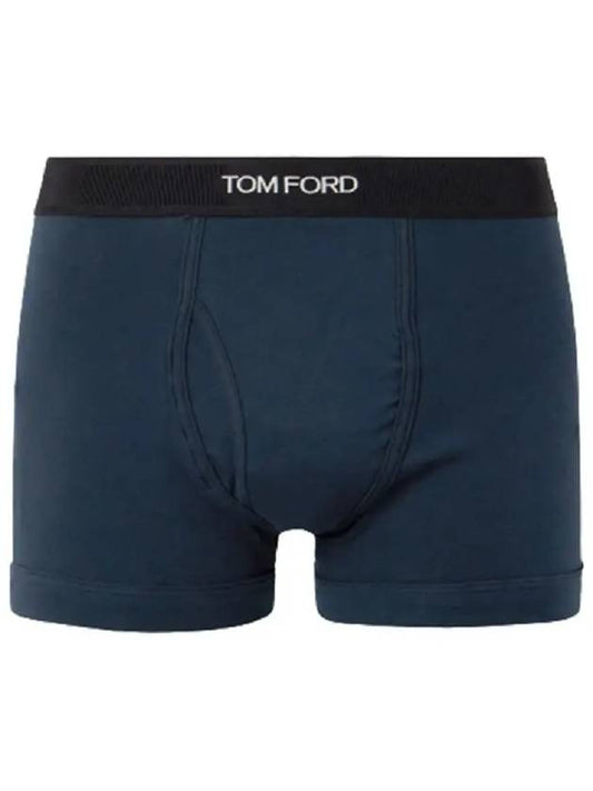 Men's Classic Fit Boxer Briefs Navy - TOM FORD - BALAAN 2