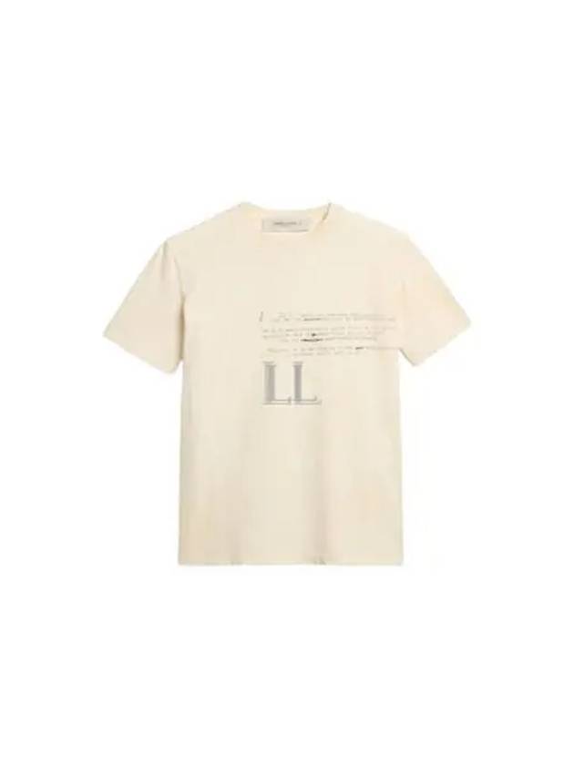 Slogan Print Short Sleeve T-Shirt White - GOLDEN GOOSE - BALAAN 2