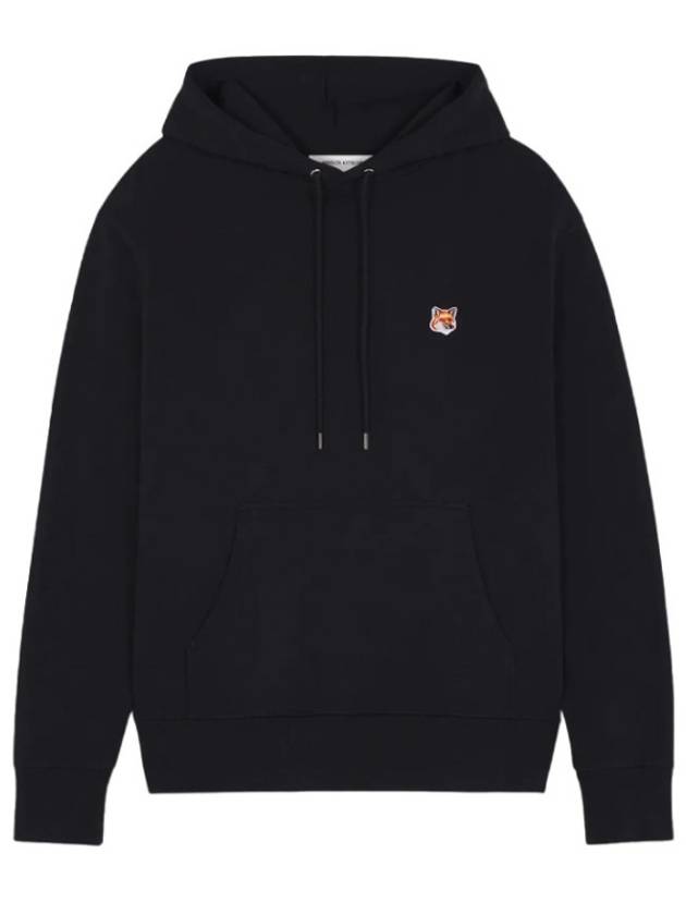 Fox Head Patch Regular Hoodie Black - MAISON KITSUNE - BALAAN 2