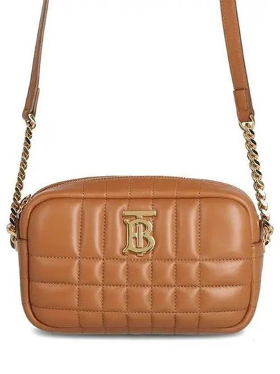 TB Logo Quilted Mini Shoulder Bag Brown - BURBERRY - BALAAN 2