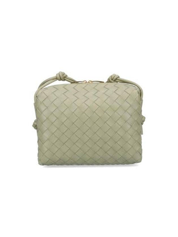 Loop Camera Small Cross Bag Travertine - BOTTEGA VENETA - BALAAN 1