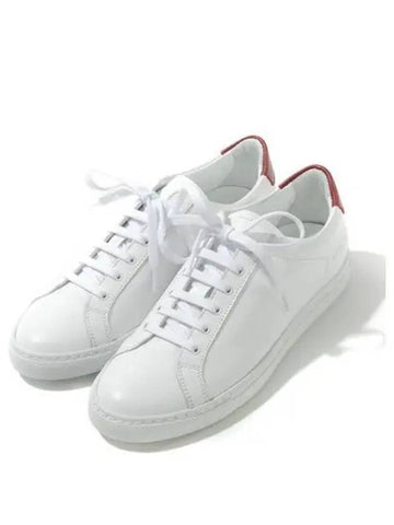 Women s Achilles Retro Sneakers 6019 0536 WHITE RED 270653 - COMMON PROJECTS - BALAAN 1