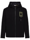 Genius Craig Green Hooded Jacket Black - MONCLER - BALAAN.