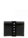 Logo Print Strap Card Wallet Black - MARNI - BALAAN 2