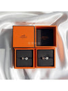 Small Chaine D'Ancre Enchainee Ring Silver - HERMES - BALAAN 6