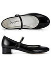 Women's Rose Mary Jane Middle Pumps Black - REPETTO - BALAAN 2