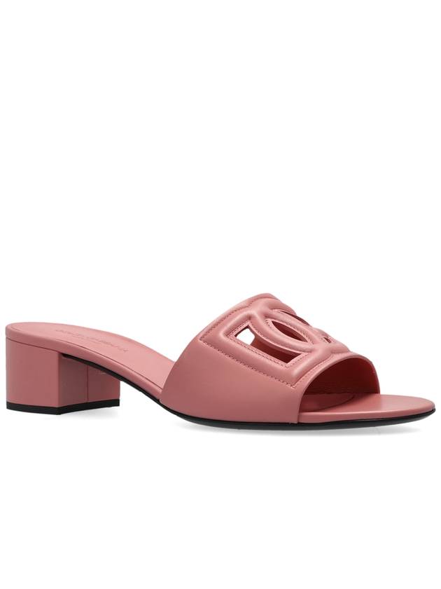 Dolce & Gabbana Heeled Mules, Women's, Pink - DOLCE&GABBANA - BALAAN 4