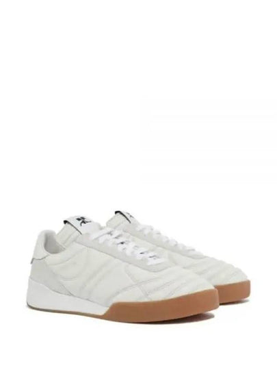 Club 02 Leather Low Top Sneakers White - COURREGES - BALAAN 2