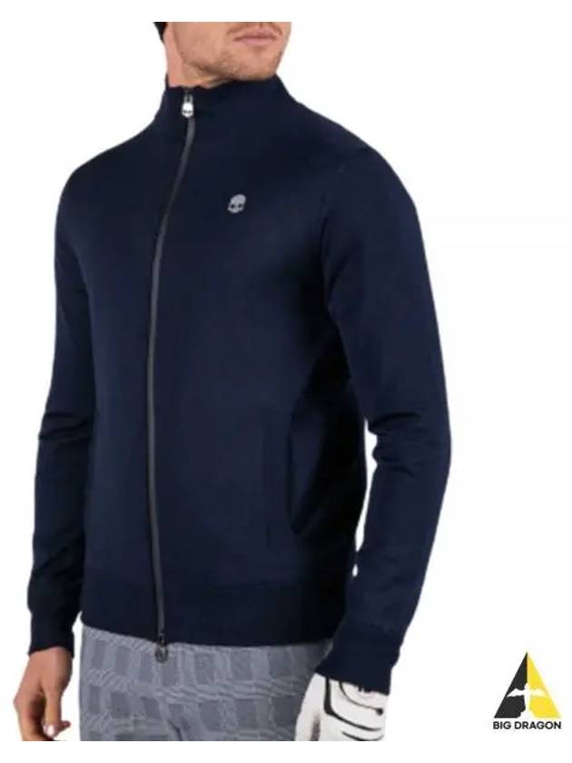 Windstopper Zip-Up Jacket Blue - HYDROGEN - BALAAN 2