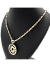 Tondo Pendant Passodopio Chain Necklace L471746 - BVLGARI - BALAAN 3