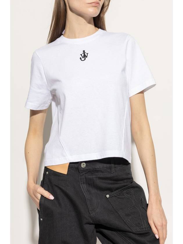 JW Anderson T-shirt With Logo, Women's, White - JW ANDERSON - BALAAN 3