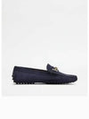 Gomino Suede Driving Shoes Navy - TOD'S - BALAAN 2