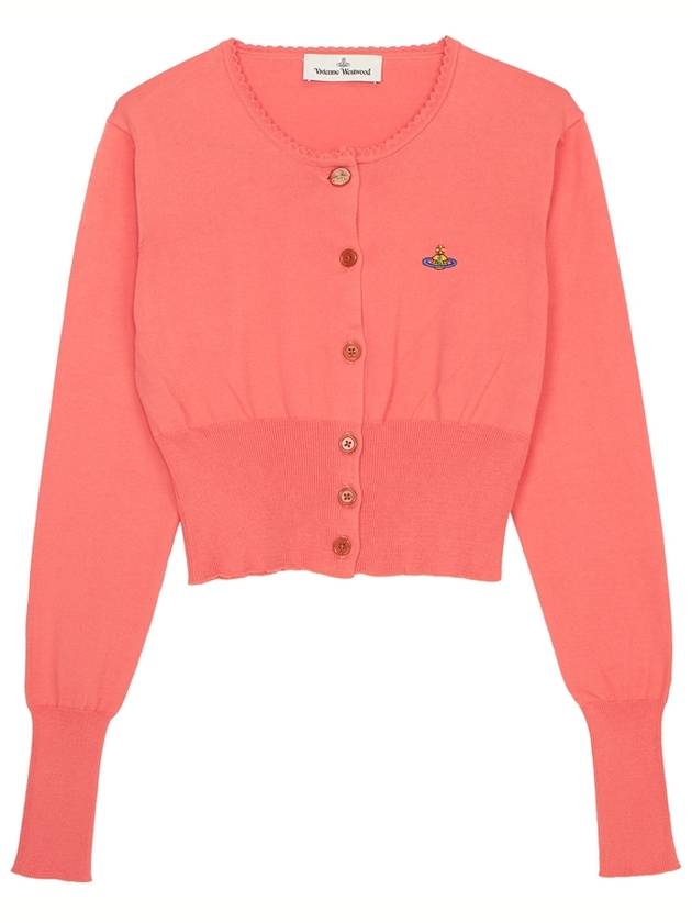 Women s Bea Crop Cardigan Coral - VIVIENNE WESTWOOD - BALAAN 2