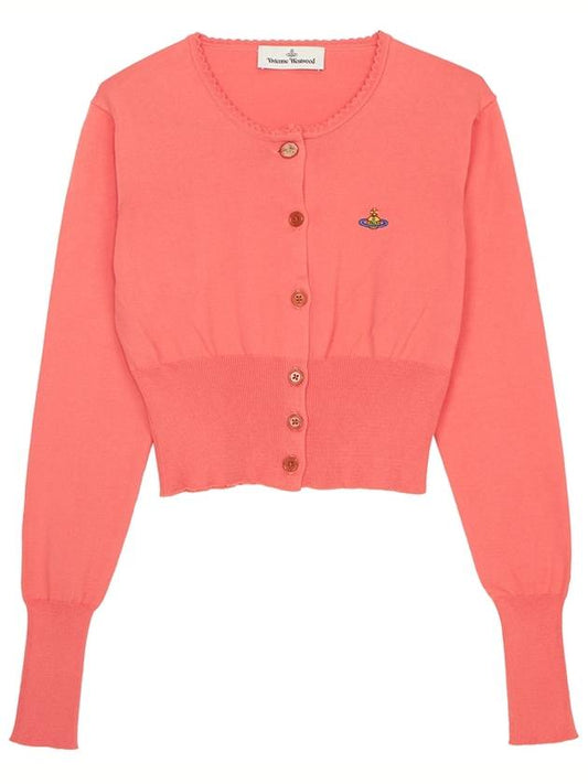 Women s Bea Crop Cardigan Coral - VIVIENNE WESTWOOD - BALAAN 2