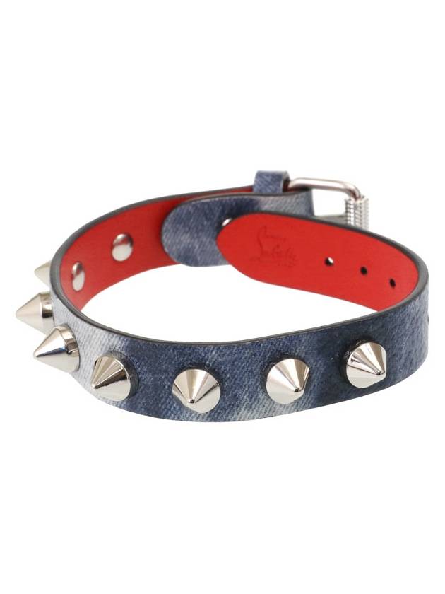 Loubi Link Bracelet Blue - CHRISTIAN LOUBOUTIN - BALAAN 5