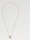 Monogram Bold Necklace Gold Silver - LOUIS VUITTON - BALAAN 7