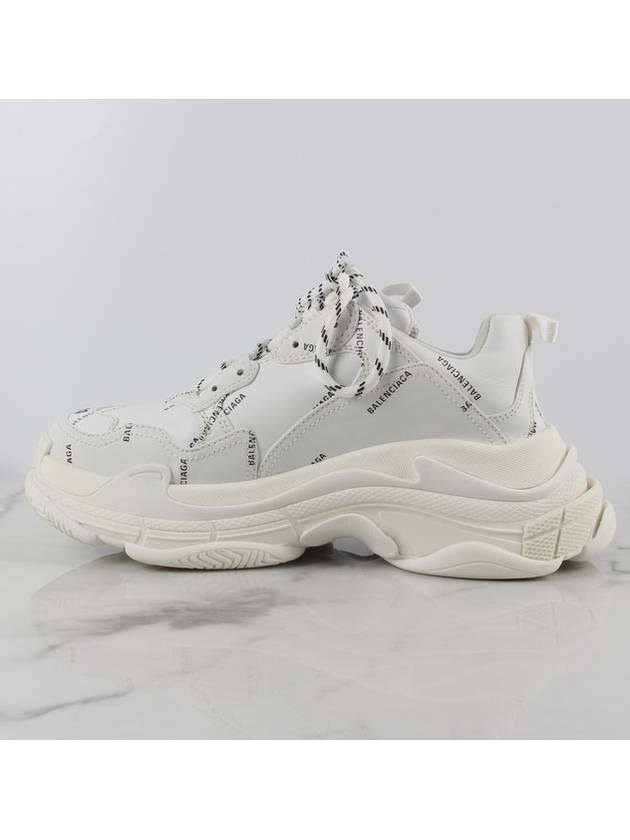 Triple S White Multi Logo 41 - BALENCIAGA - BALAAN 6