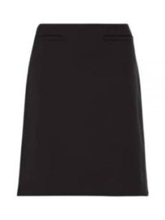 Luigia Wool A-Line Skirt Black - MAX MARA - BALAAN 2