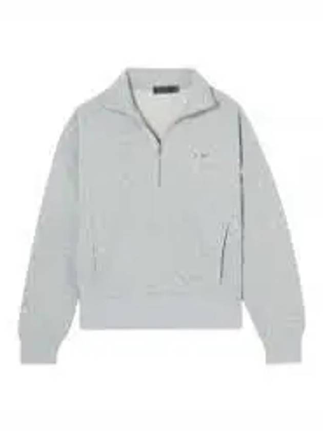 Women's I Hate Golf Quarter Zip Pullover Sweater Grey - G/FORE - BALAAN 2