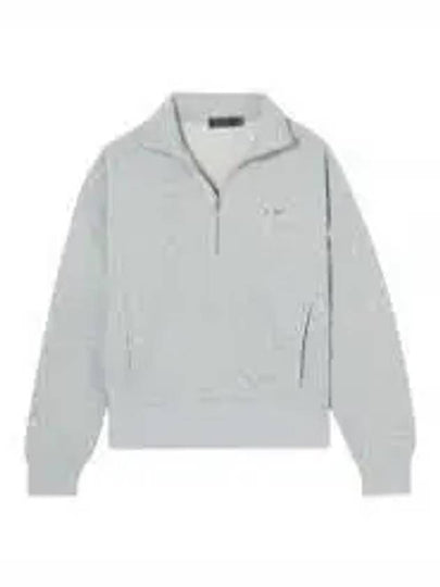 Women's I Hate Golf Quarter Zip Pullover Sweater Grey - G/FORE - BALAAN 2