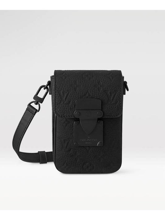 S-Lock Vertical Wearable Cross Bag Black - LOUIS VUITTON - BALAAN 2