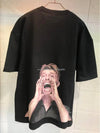 Men's Back David Bowie Short Sleeve TShirt Black NUS19212009 - IH NOM UH NIT - BALAAN 5