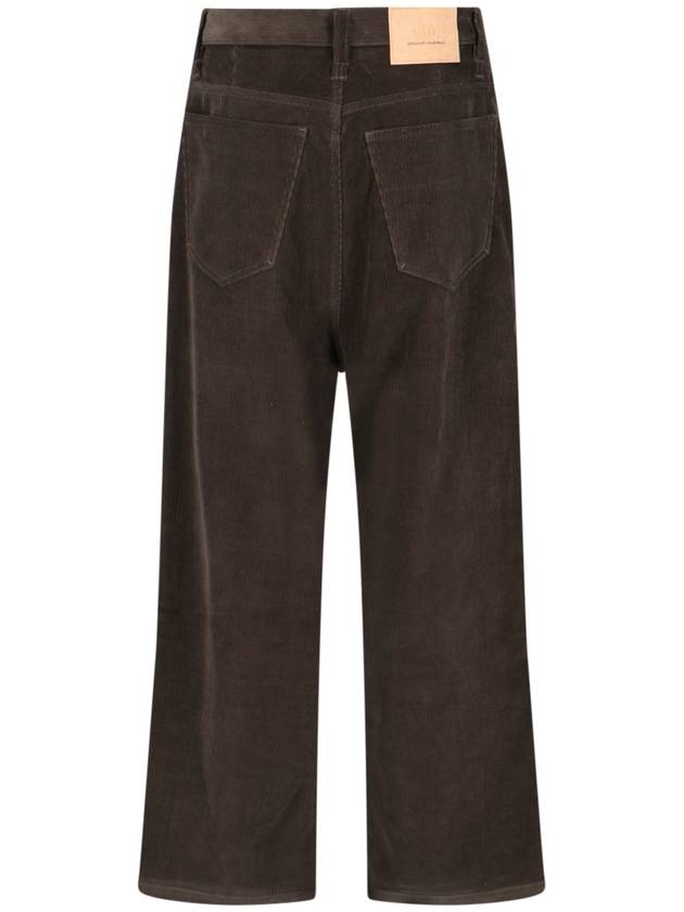 Ami Trousers Brown - AMI - BALAAN 2