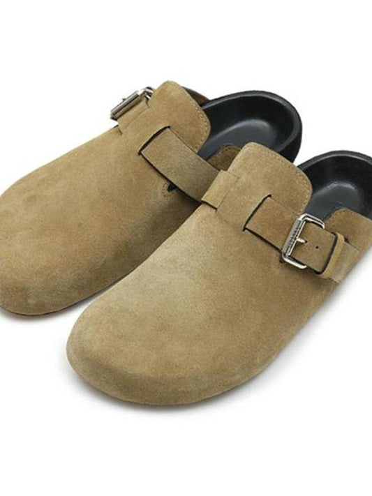 MIRVIN Suede Mule 23PML0007 HAA1B07N 50TA - ISABEL MARANT - BALAAN 2