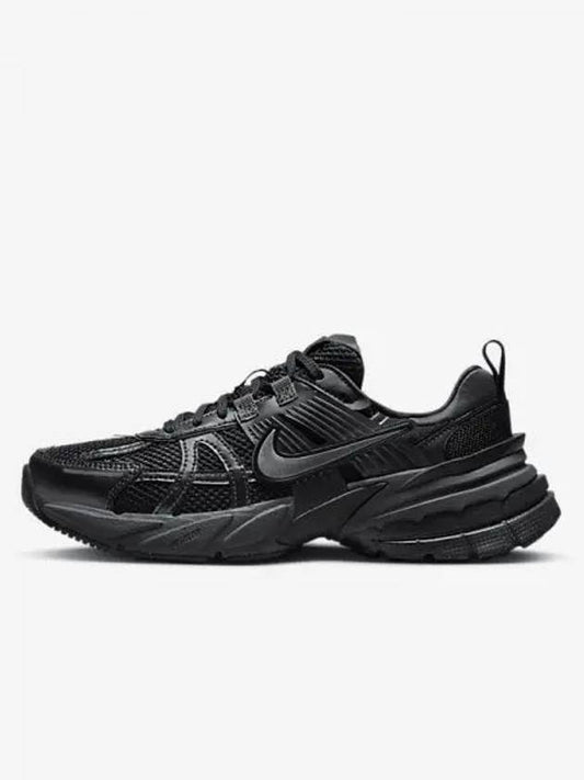 V2K Run Low Top Sneakers Metallic Silver Black - NIKE - BALAAN 2