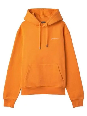 Jacquemus Le Body Hooded Orange Sweatshirt - JACQUEMUS - BALAAN 1