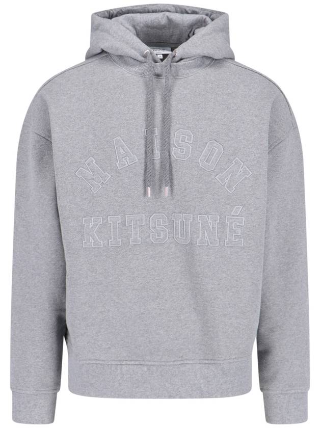 Varsity Hoodie Grey - MAISON KITSUNE - BALAAN 2