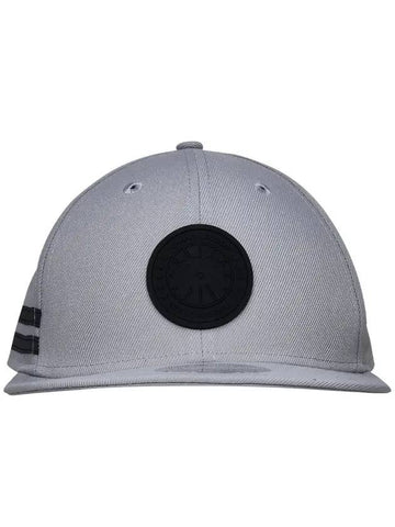 Logo Patch Arctic Disc Snapback Grey - CANADA GOOSE - BALAAN.