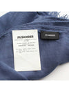 Jil Sander Blue Modal Wool Scarf - JIL SANDER - BALAAN 3