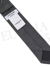 Men's Grosgrain Stripe Tie Dark Grey - THOM BROWNE - BALAAN 6