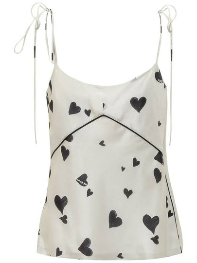 sleeveless t-shirt TTMA0269I0UTSG03 BHW03 STONE WHITE - MARNI - BALAAN 2