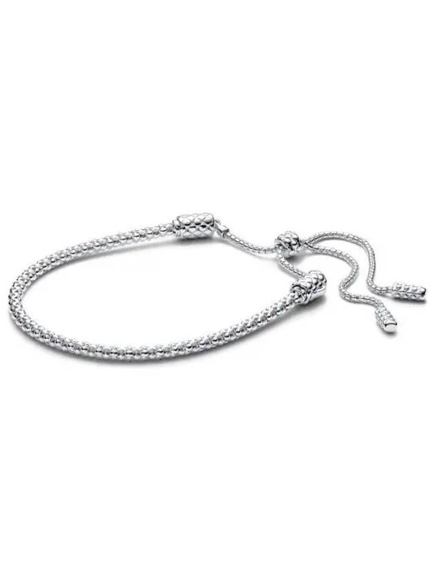 Moments Studded Chain Slider Bracelet Silver - PANDORA - BALAAN 2