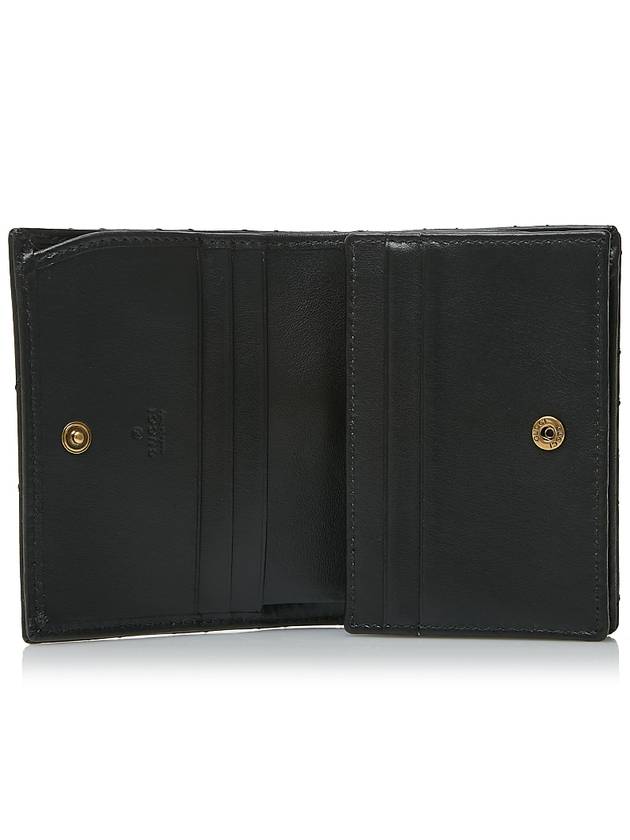 GG Marmont Matelasse Flap Card Wallet Black - GUCCI - BALAAN 8