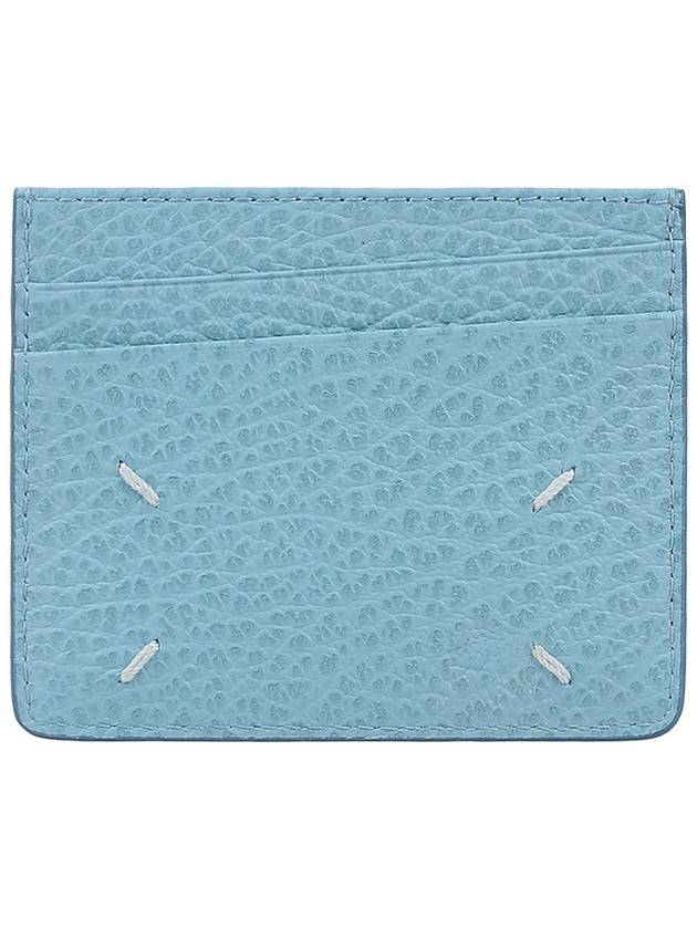 Four Stitch Card Wallet Blue - MAISON MARGIELA - BALAAN 3