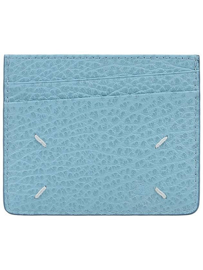 Four Stitch Card Wallet Blue - MAISON MARGIELA - BALAAN 2