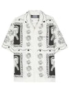Long Sleeve Shirt 245SH202 1586 1GC WHITE BLACK - JACQUEMUS - BALAAN 2