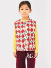 Children s Quilted Vest Bobo Harlequin all over B224AC125 - BOBO CHOSES - BALAAN 3