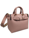 Women s 8007931 Pink Leather Mini Belt Bag - BURBERRY - BALAAN 2