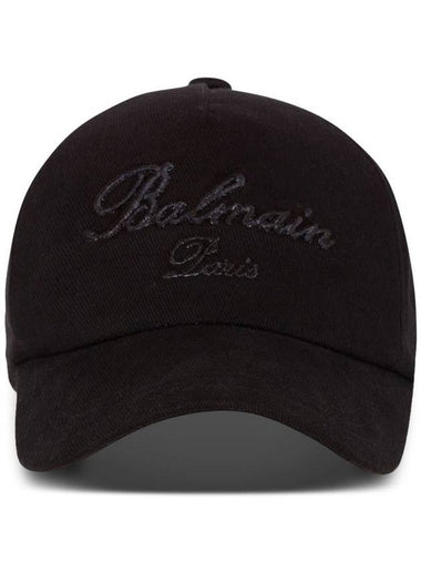 Balmain Baseball Hat With Embroidery - BALMAIN - BALAAN 1