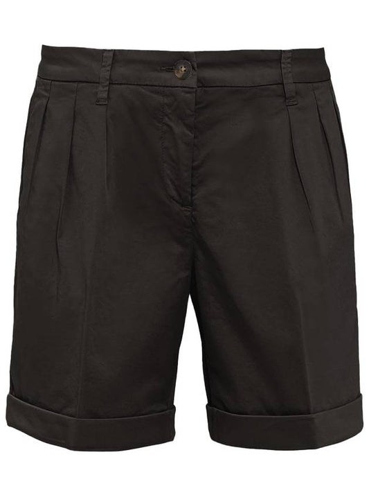 Women's Denim Short Pants Shorts NTW834054T GUP B999 Black BPG - FAY - BALAAN 1