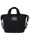 Mongbuddy two way quilted nylon bag BLACK - MONBIRDIE GOLF - BALAAN 4