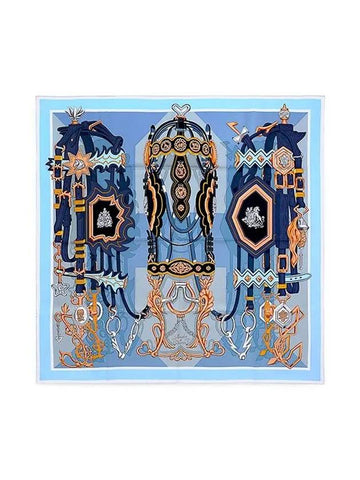 Brides Et Destin 90 Scarf Blue - HERMES - BALAAN 1